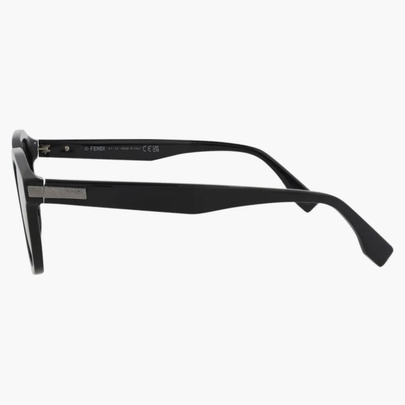Fendi Round-frame Acetate Sunglasses Blue/blue/green (fe40092i-52-90q)