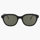 Fendi round frame acetate sunglasses Blue/Blue/Green (Fe40092i-52-90Q)