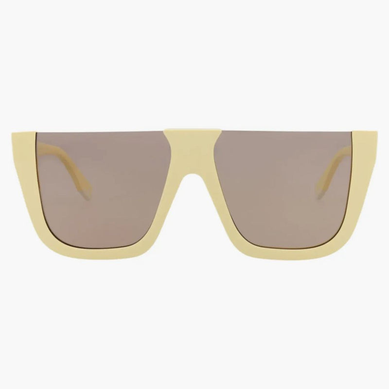 Fendi Shield-frame Acetate Sunglasses Yellow/yellow/brown (fe40136i-62-39e)