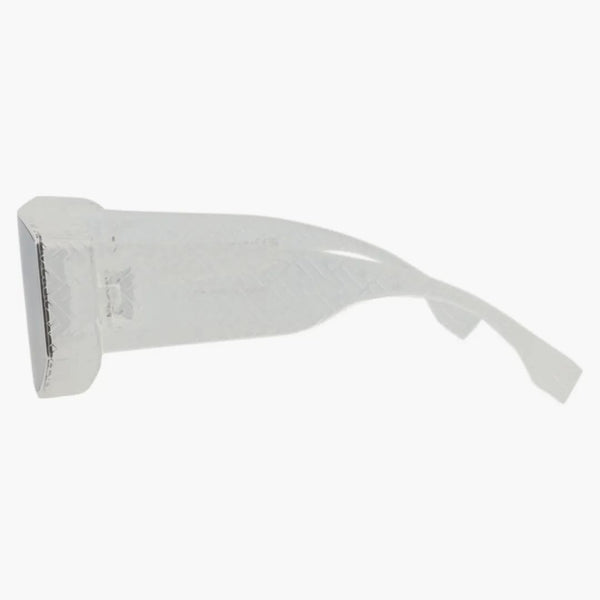 Fendi Shield Solglasögon Crystal Crystal Smoke (Fe40128i-00-26C)