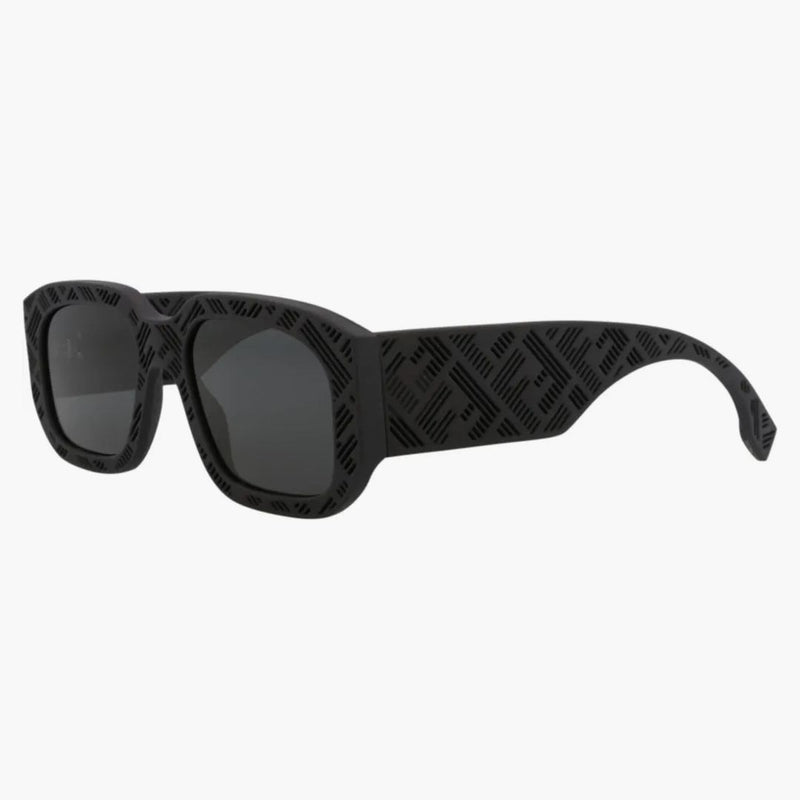 Fendi Square Sunglasses Black Grey (fe40113i-52-02a)