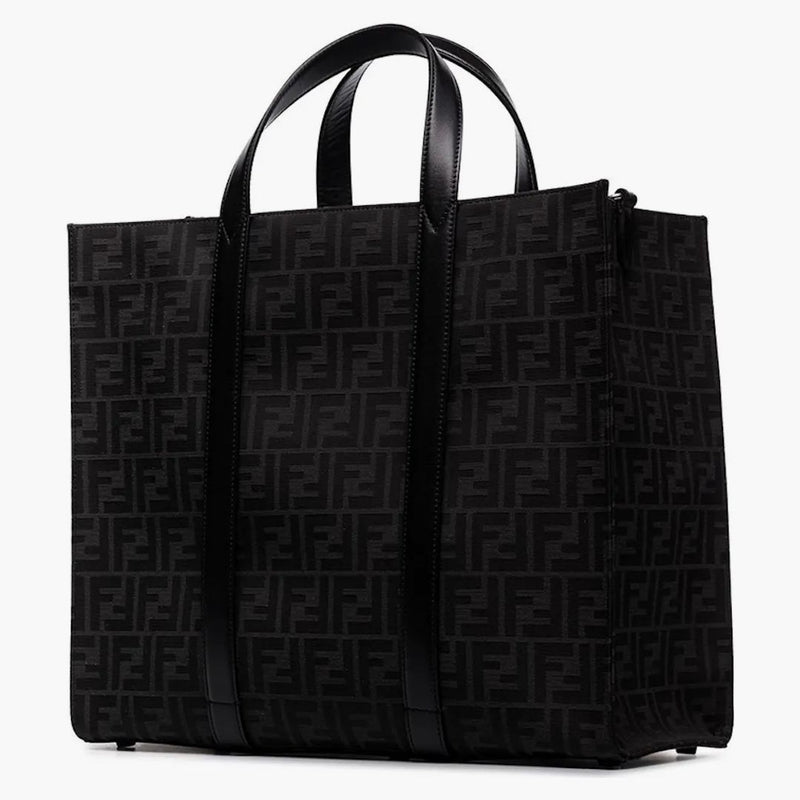 Fendi Dead Bag ff Monogram Jacquard Black/Gray