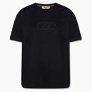 Fendi Womens FF Logo T-shirt Black