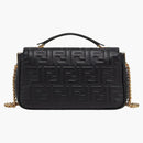Fendi by Marc Jacobs Baguette Chain Midi Black Nappa Leather Bag