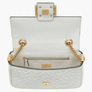 Fendi by Marc Jacobs Baguette Chain Midi White Nappa Leather Bag