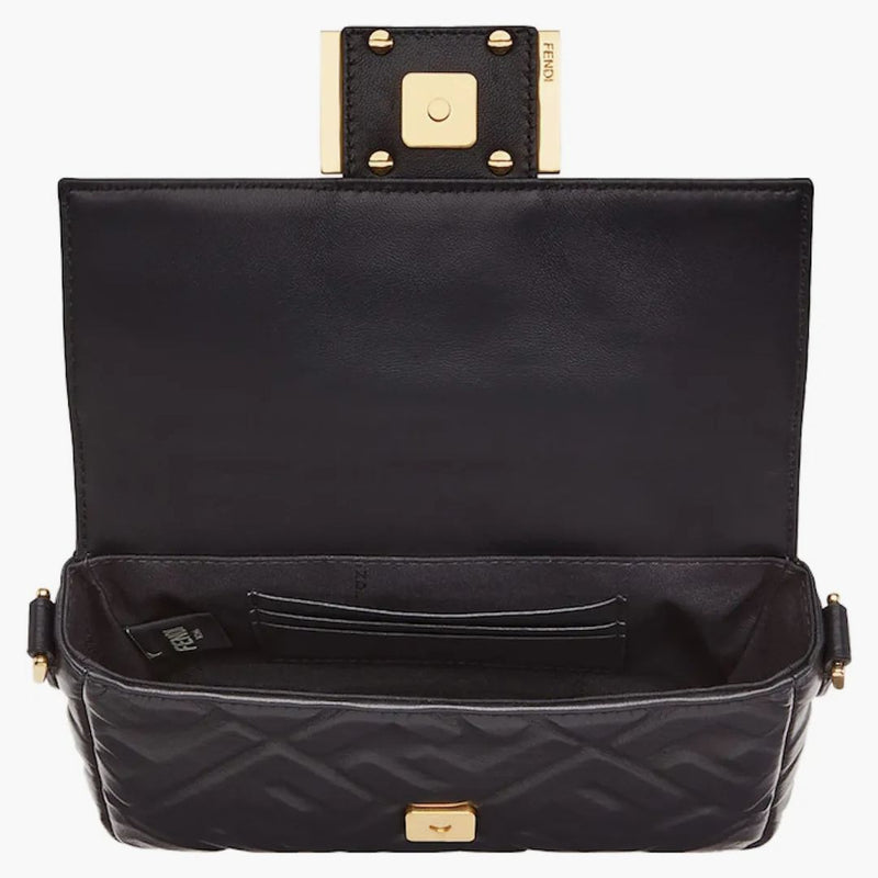 Fendi av Marc Jacobs Baguette Mini Black Leather Bag