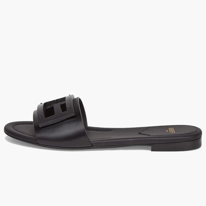 Fendi av Marc Jacobs Baguette glider svart läder