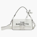 Fendi di Marc Jacobs Baguette White Leather Borsa