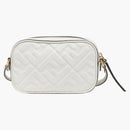 Fendi by Marc Jacobs Camera Case White White Leather Mini Bag