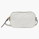 Fendi by Marc Jacobs Camera Case White White Leather Mini Bag