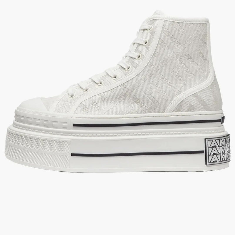 Fendi av Marc Jacobs Domino High-Tops vit duk