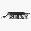 Fendi by Marc Jacobs FF Flat Pouch Two-Tone Leather Pouch Multicolor