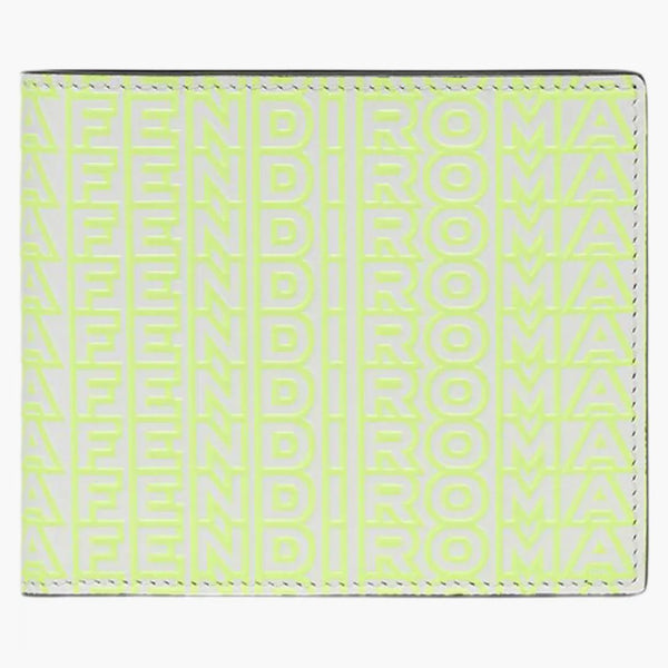 Fendi By Marc Jacobs Fendi Roma Bi-fold Wallet Two-tone Leather Compact Bi-fold Wallet Multicolor