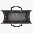 Fendi by Marc Jacobs Fendi Sunshine Medium Black Leather Shopper