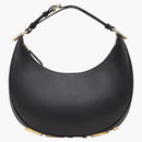 Fendi by Marc Jacobs Fendigraphy Small Black Leather Bag