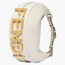 Fendi by Marc Jacobs Fendigraphy Small White Leather Bag