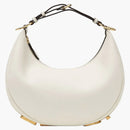 Fendi by Marc Jacobs Fendigraphy Small White Leather Bag