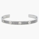 Fendi por Marc Jacobs F es pulsera Fendi Pulsera de color plateado