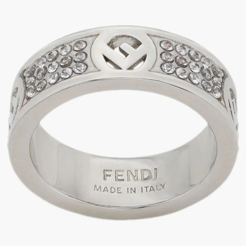 Fendi By Marc Jacobs F Is Fendi Ring Silver-colored Ring