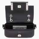 Fendi by Marc Jacobs Nano Baguette Maxi Handle Black Leather Mini-Bag