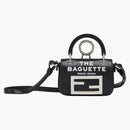 Fendi by Marc Jacobs Nano Baguette Maxi Handle Black Leather Mini-Bag