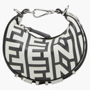 Fendi by Marc Jacobs Nano Fendigraphy Two-Tone Leather Charm