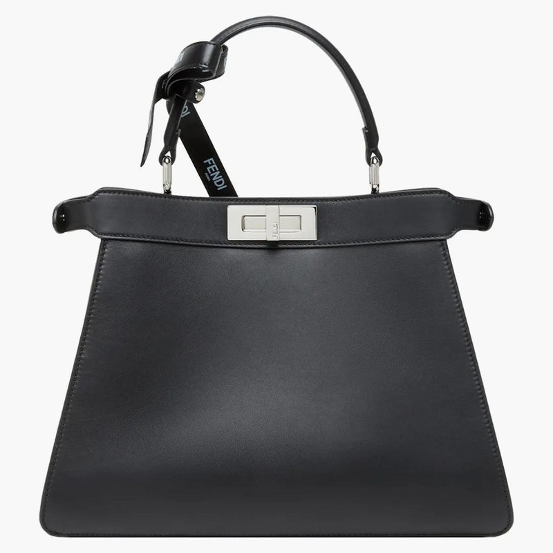 Fendi av Marc Jacobs Peekaboo iseeu medium svart läderväska