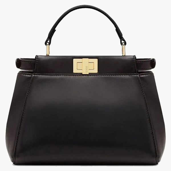 Fendi av Marc Jacobs Peekaboo Mini Black Nappa Leather Bag