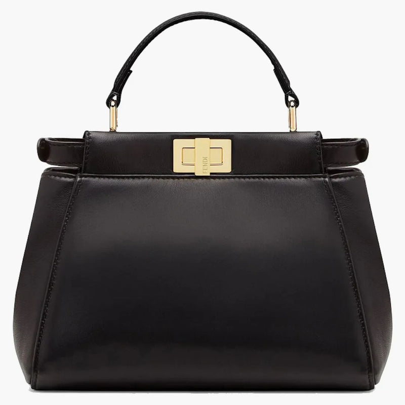 Fendi av Marc Jacobs Peekaboo Mini Black Nappa Leather Bag