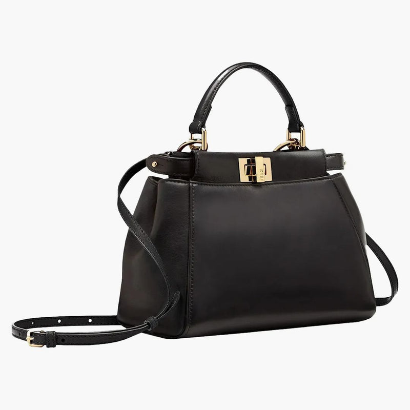Fendi av Marc Jacobs Peekaboo Mini Black Nappa Leather Bag
