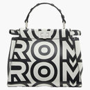 Fendi by Marc Jacobs Peekaboo Mini Two-Tone Leather Bag