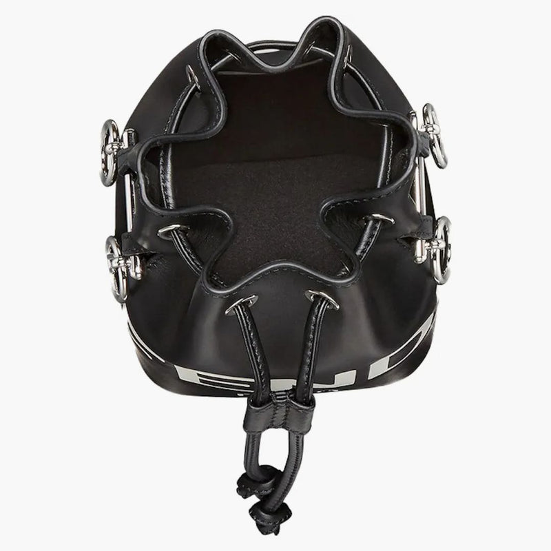 Fendi av Marc Jacobs Small Mon Tresor Black Leather Mini-väska