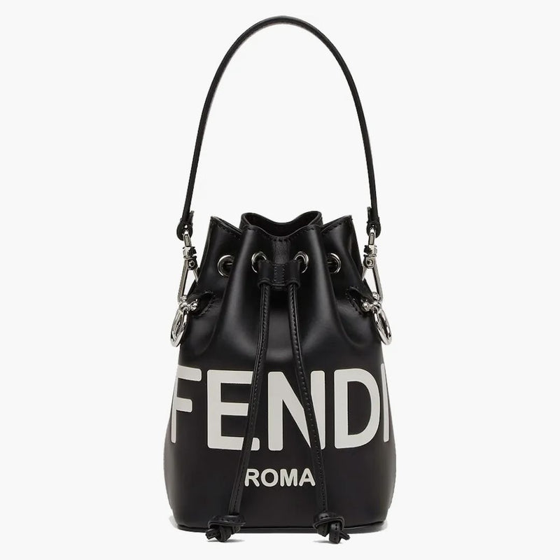 Fendi av Marc Jacobs Small Mon Tresor Black Leather Mini-väska