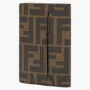 Fendi X Frgmt X Pokemon FF Fabric Card Holder Brown