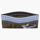 Fendi X Frgmt X Pokemon FF Fabric Flat Card Holder Card Case Brown