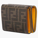 Fendi X Frgmt X Pokemon FF Fabric Wallet Brown/Yellow
