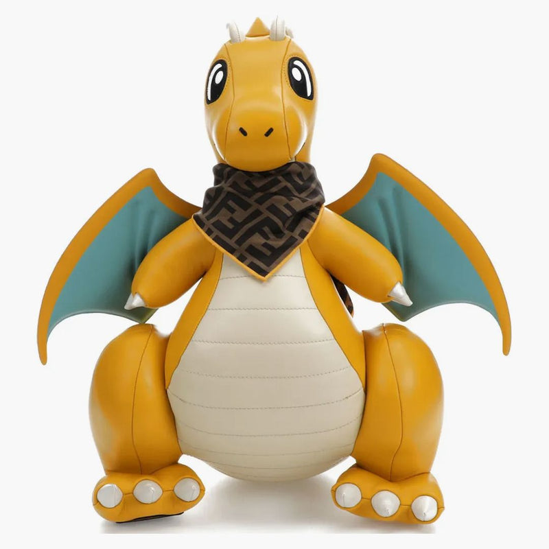 Fendi x frgmt x pokemon läder totem gul
