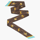 Fendi X Frgmt X Pokemon Silk Narrow Scarf Wrappy Multicolor