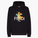 Fendi x frgmt x sudadera de pokemon negra