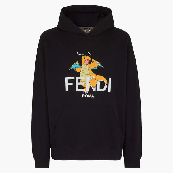 Fendi x frgmt x pokemon sweatshirt svart