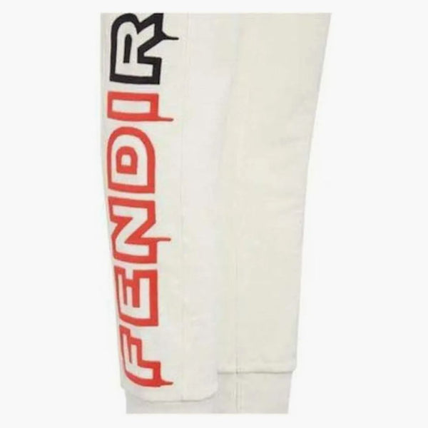 Fendi x marc jacobs cny inlay logo sweatpants vit