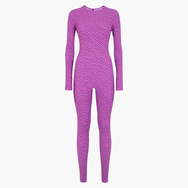 Fendi X Skims Crew Neck Full Onesie Colorado