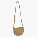 Ferragamo Gancini Buckle Crossbody Camel