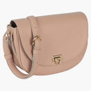 Ferragamo Gancini přezka křížová světla světle růžová