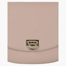 Ferragamo Gancini přezka křížová světla světle růžová