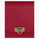 Ferragamo Gancini Buckle Crossbody Pink