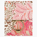 Ferragamo Margot Gancio Plant-Print Shoulder Bag Multi