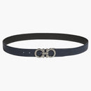 Ferragamo reversibile e regolabile a cinghia di ganci/nero