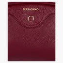 Ferragamo Travel Camera Crossbody Burgundy