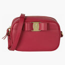 Ferragamo Vara Bow Camera Crossbody Pink